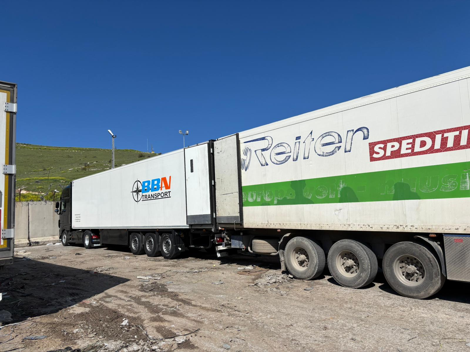 BBN Transport has successfully completed an apple transport from Poland to Jordan via Syria, ensuring smooth transit operations and reliable delivery.